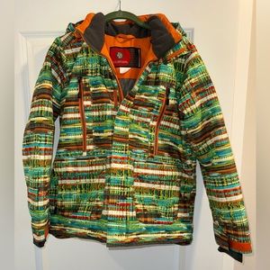 Boulder Gear Heavy Winter Jacket - Youth Large - Multicolor - Ski/Snowboard
